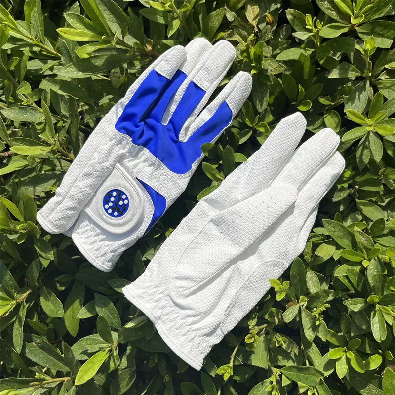 

Men's Golf Gloves Honeycomb Anti-Slip Fabric Practice Left Hand