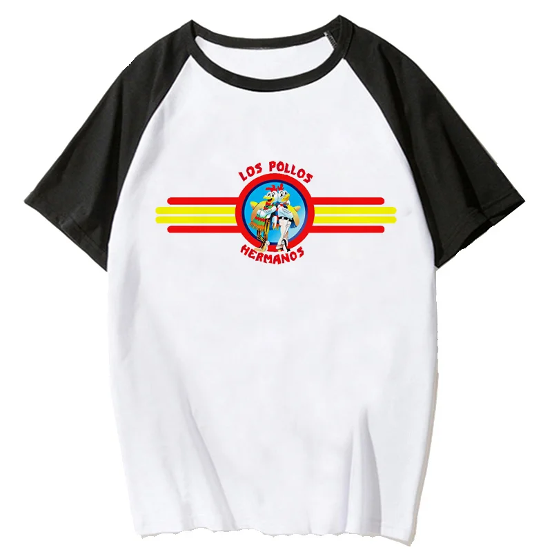 

los pollos hermanos clothing clothes male casual y2k 2022 manga anime t shirt aesthetic y2k