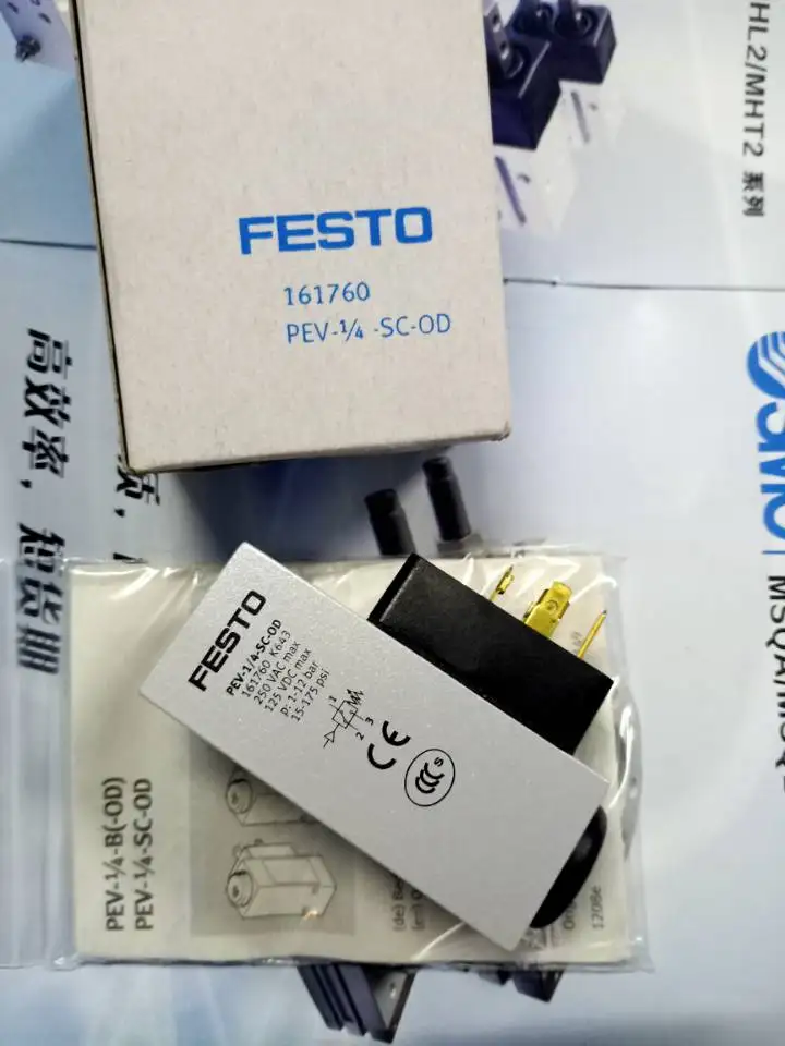 

Новый оригинальный электромагнитный клапан PEV-1/4-SC-OD 161760