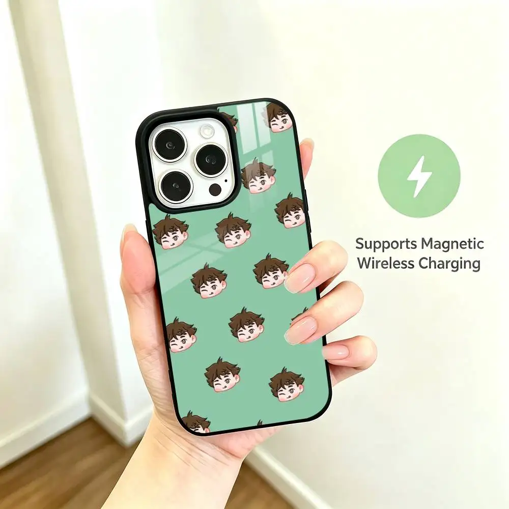 Фото Чехол для телефона Haikyuu Toru Oikawa для iPhone 17, 16, 15, 14, 13, 12, 11 Plus, Pro. Поддерживает магнитную беспроводную зарядку. №5