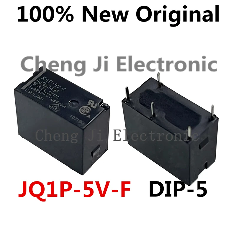 10 шт./лот JQ1P-24V-F 、JQ1P-12V-F 、JQ1P-5V-F DIP-5 новое оригинальное силовое реле