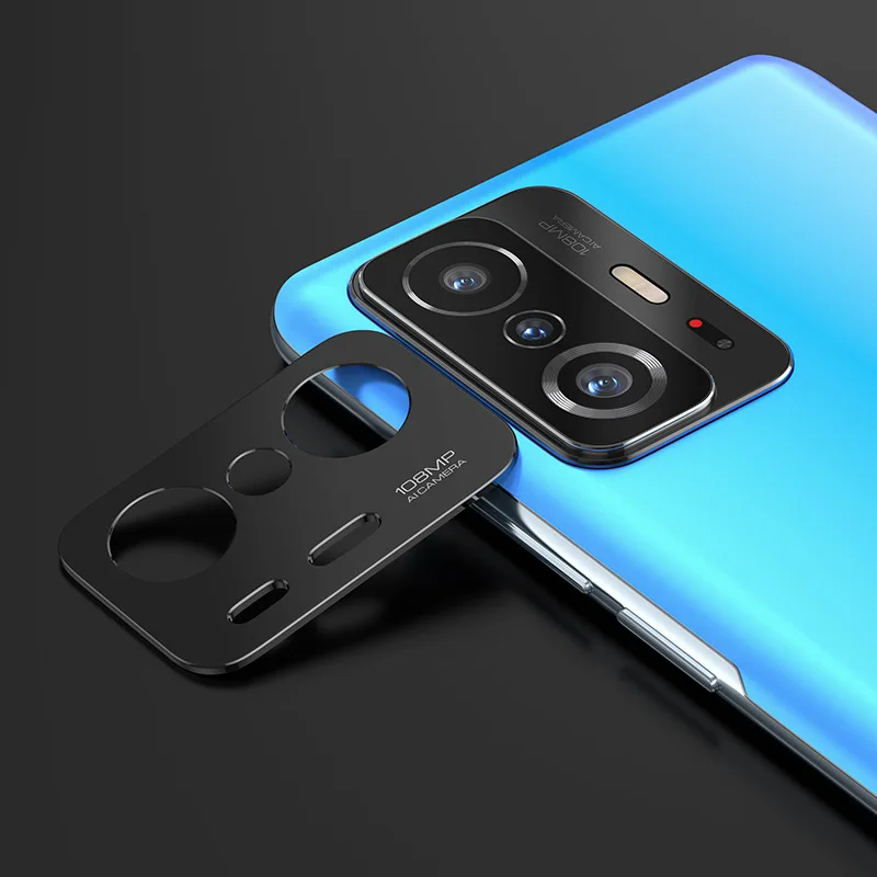 For Xiaomi 11T Pro Back Camera Lens Aluminum Metal Sheet Lens Screen Protector for Xiaomi 11TPro Protective Back Camera Lens