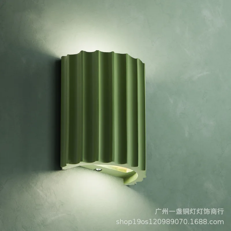 

Modern LED Light G9 Net Red Bedroom Bedside Wall Lamp Simple Creative Home Staircase Porch Aisle Living Room Background Lighting