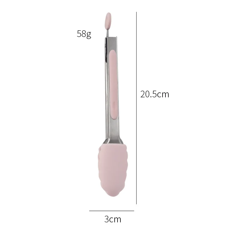 

Силиконовые щипцы для еды 7 дюймов