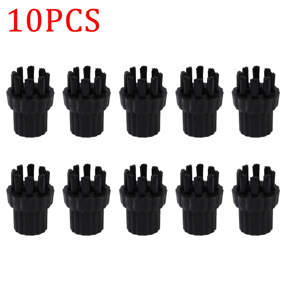 

2/3/5/10x Nylon Brushes Steam Cleaner Nylon Brush Head Replacement Parts Fit For Steam Mop Steam Cleaner Parts Home Appliance