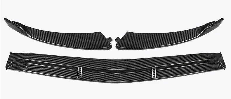 АБС-карбон передний бампер СПОЙЛЕР СПЛИТТЕРЫ для ГУБ НОЖДЕНИЯ Mercedes Benz W118 C118 AMG CLA35