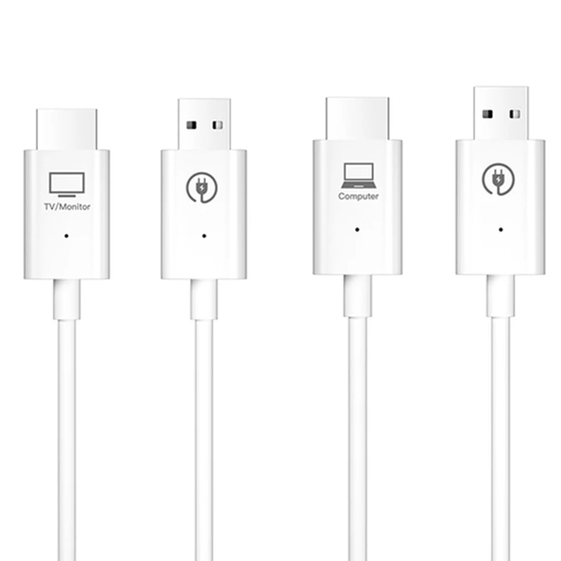 

5G 50M Wireless Video Transmitter Display USB Adapter Dongle For TV Stick Monitor Projector Switch