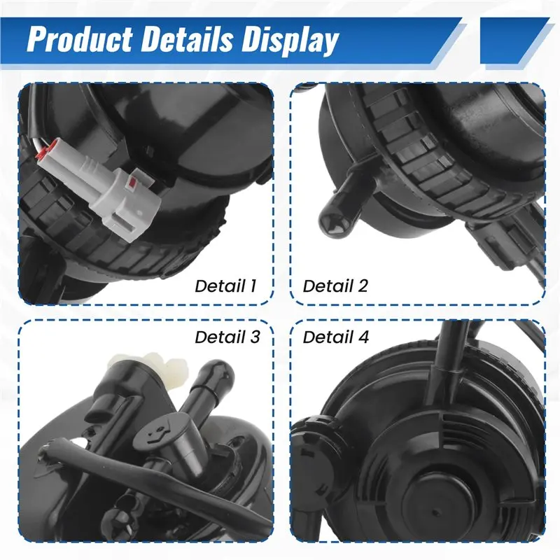 Фото Топливный фильтр в сборе для TOYOTA HILUX 2KDFTV KUN25 2004-2015 23300-0L032 23300-0L010 233000L032 233000L010-A28K №5