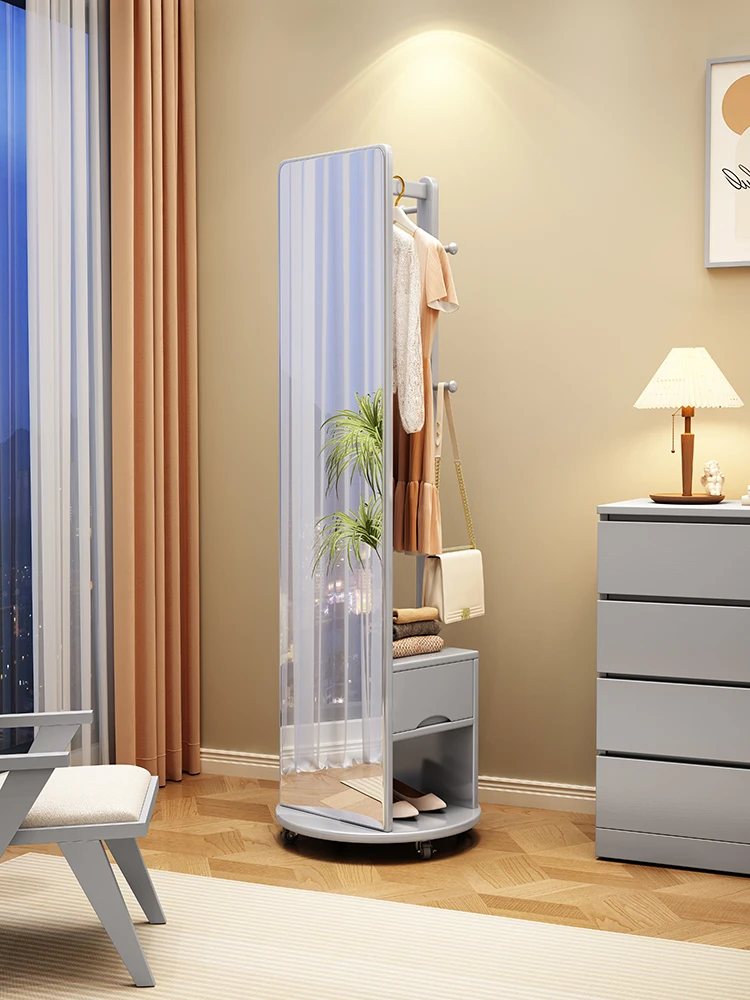 Полностью деревянное гардеробное зеркало от пола до потолка вешалка встроенная