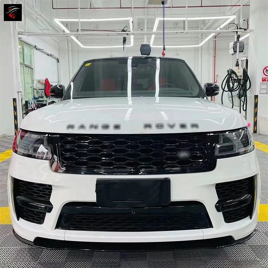 Фото Горячая новинка: Полный комплект обвесов для Range Rover Vogue L405 (2013-2017) — обновление до SVO: фары, задние фонари, капот №2