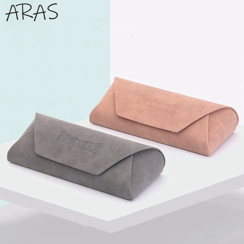 

Retro PU Leather Cover Sunglasses Case For Unisex Glasses Portable Soft Glasses Waterproof Non-Slip Handmade Glasses Accessories