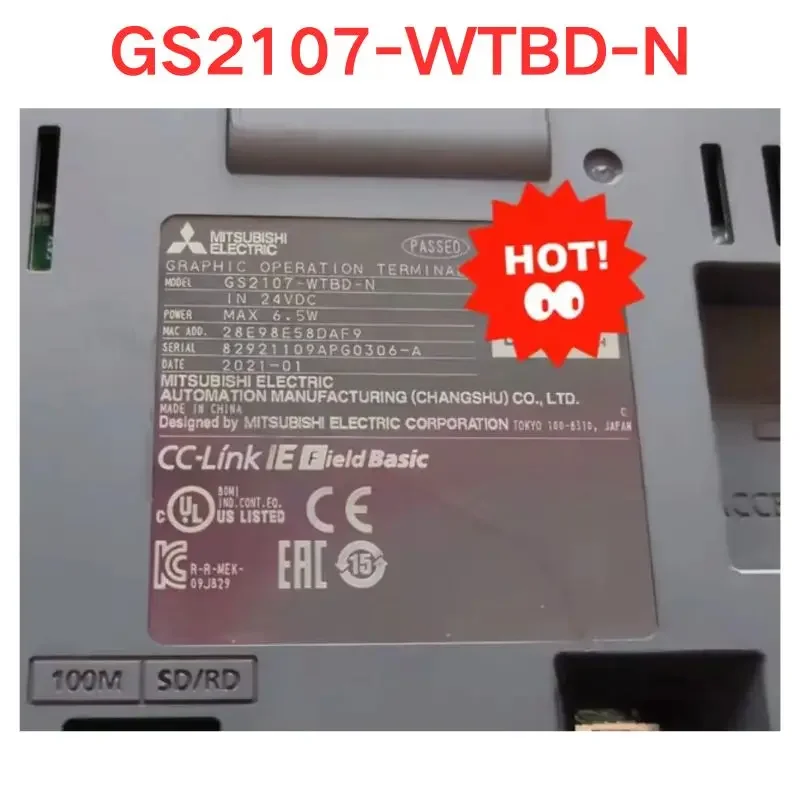 Новый оригинальный сенсорный экран GS2107-WTBD-N GS2107 WTBD N