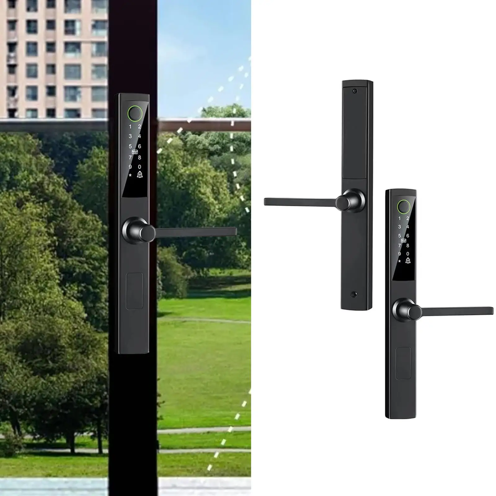 Замок для входной двери без ключа с клавиатурой шагом