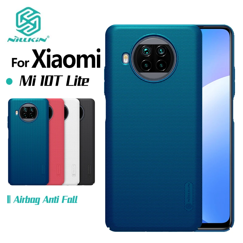 

Чехол Nillkin для Xiaomi Mi 10T Lite, суперматовый Роскошный чехол для телефона, жесткий ударопрочный чехол из поликарбоната