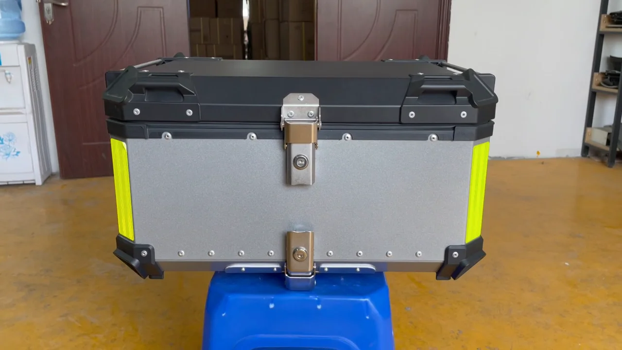 

New 65L Other motorcycle accessories High capacity motorcycle aluminum top box