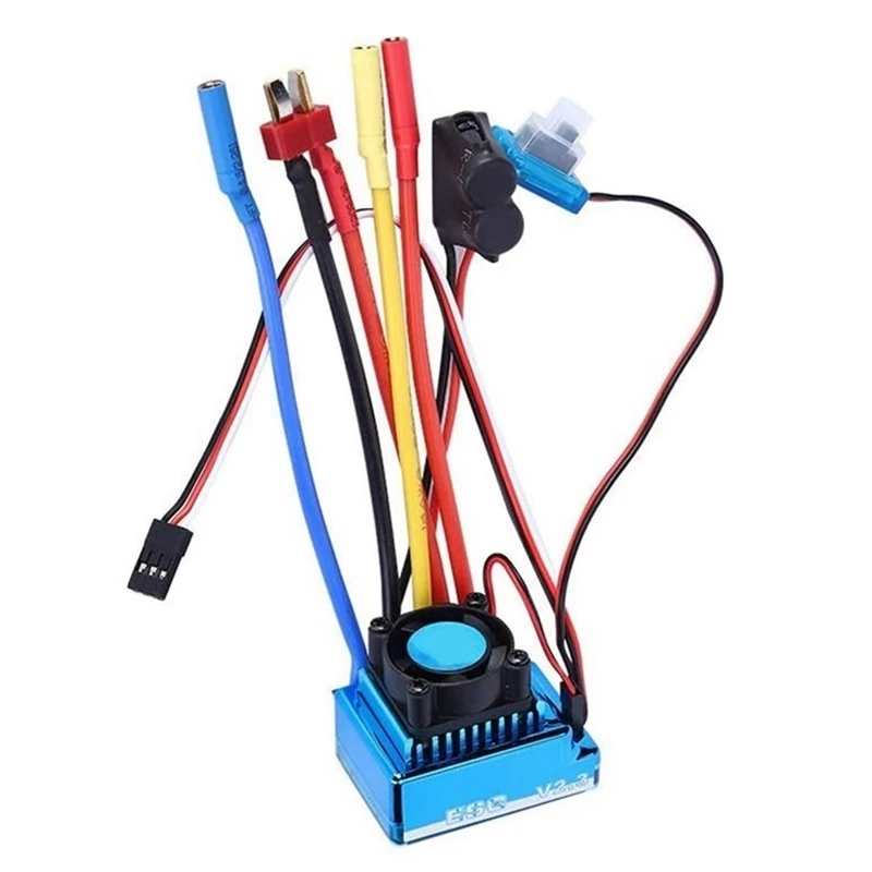 

120A ESC High Quality PCB Plate 120A Sensored BEC Brushless Speed Controller ESC For 1/8 1/10 1/12 RC Car Crawler Boat