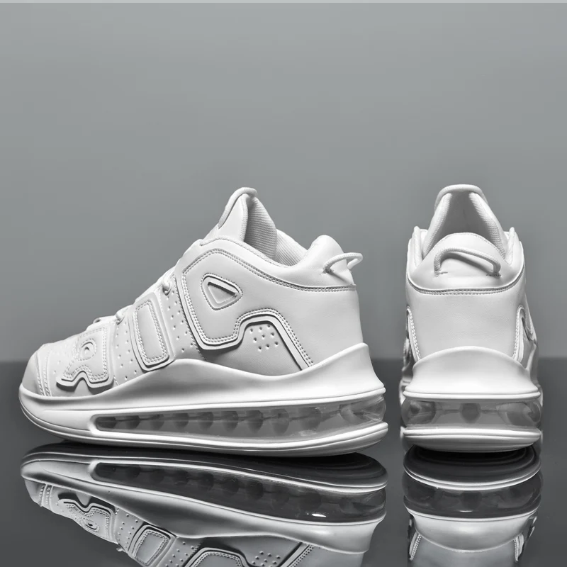 Кроссовки мужские с воздушной подушкой дышащие удобные сникерсы сетчатой