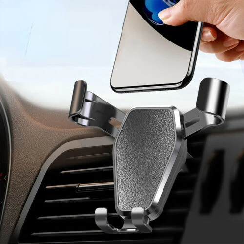 

Universal Mobile Car Phone Holder Air Vent Gravity Design Mount Cradle Stand