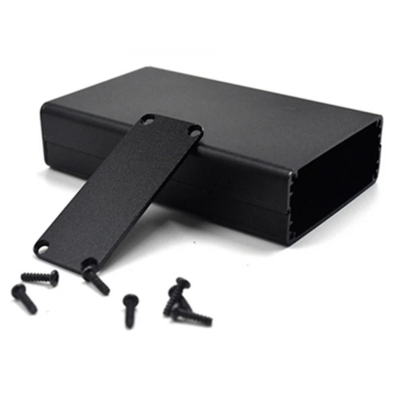 

1Pcs Aluminum Project Box Enclosure Case Electronic DIY Instrument Case Black 80x50x20mm