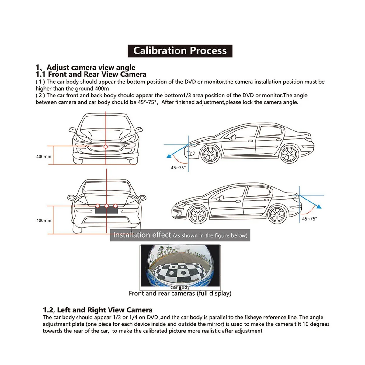 

1080P Around Bird 3D Camera Surround System Panoramic All Round DVR Camera DIY Color 114 Models