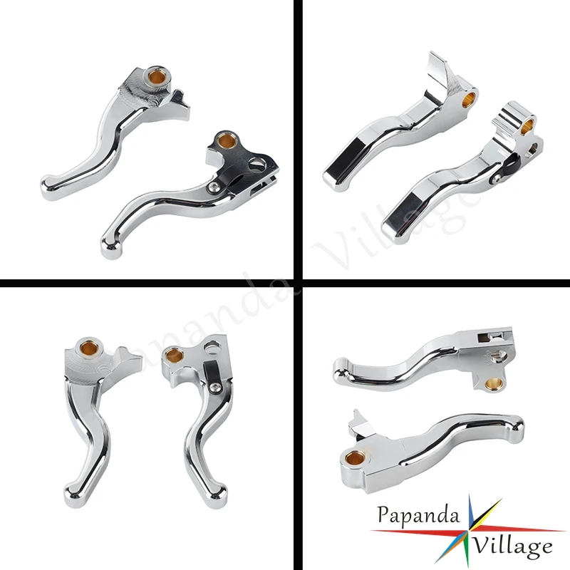 Рычаг сцепления тормоза левый и правый рычаги управления для Harley Dyna Super Wide Glide Fat Bob