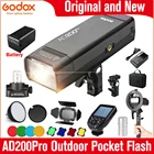 Godox AD200Pro наружный флэш-светильник 200Ws AD200 Pro TTL 2,4G 18000 HSS Speedlite Flash Strobe для DSLR камеры AD200 upgrade