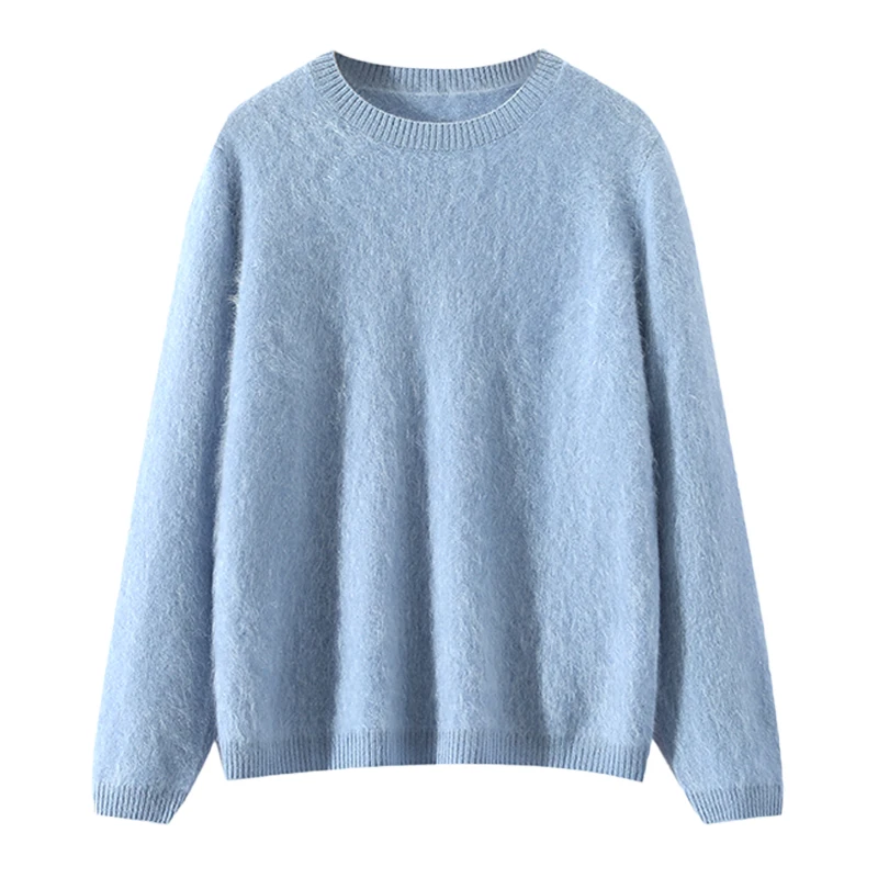 Женская одежда WinvyNee повседневные свитера из чистого матового кашемира с круглым