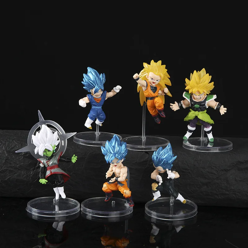 Экшн-фигурки в виде дракона, 6 шт./набор