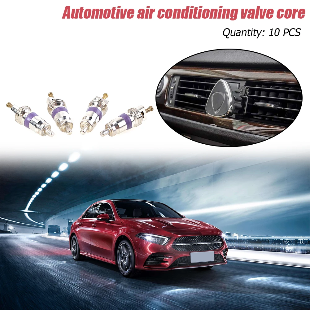 

Автомобильные компоненты для внешнего ремонта универсальные медные сердечники клапана Для R134a автомобильные кондиционерные клапаны 10 шт./...