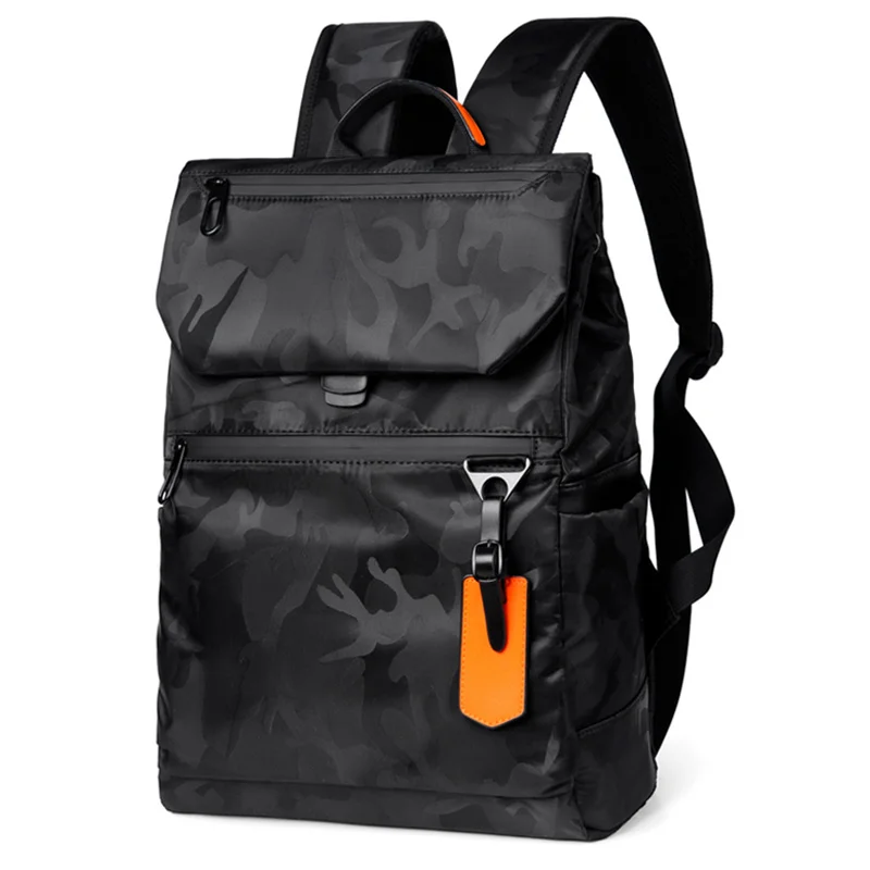 

Fashion Waterproof Men's Laptop Backpack Brand Designer Black Notebook for Business Urban USB Charging Man High Quality