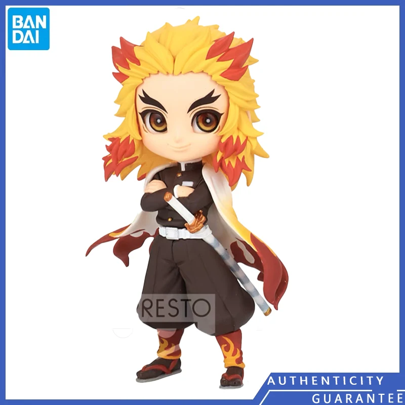 

[In stock] Bandai BANPRESTO Q poske petit Demon Slayer Rengoku Kyoujurou Anime peripherals Scenic Garage Kit Model Toys Gift