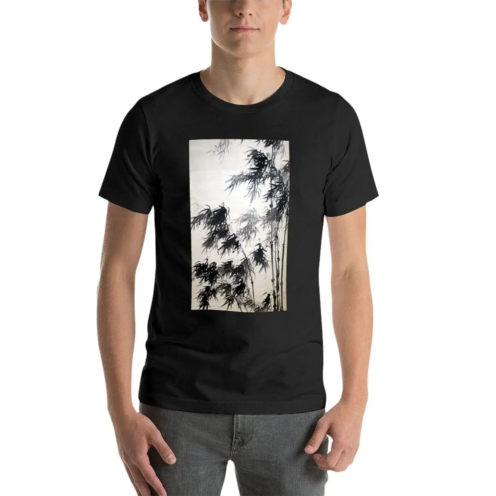 Футболка Tani Buncho Bamboo винтажные рубашки с графикой футболки графическим рисунком