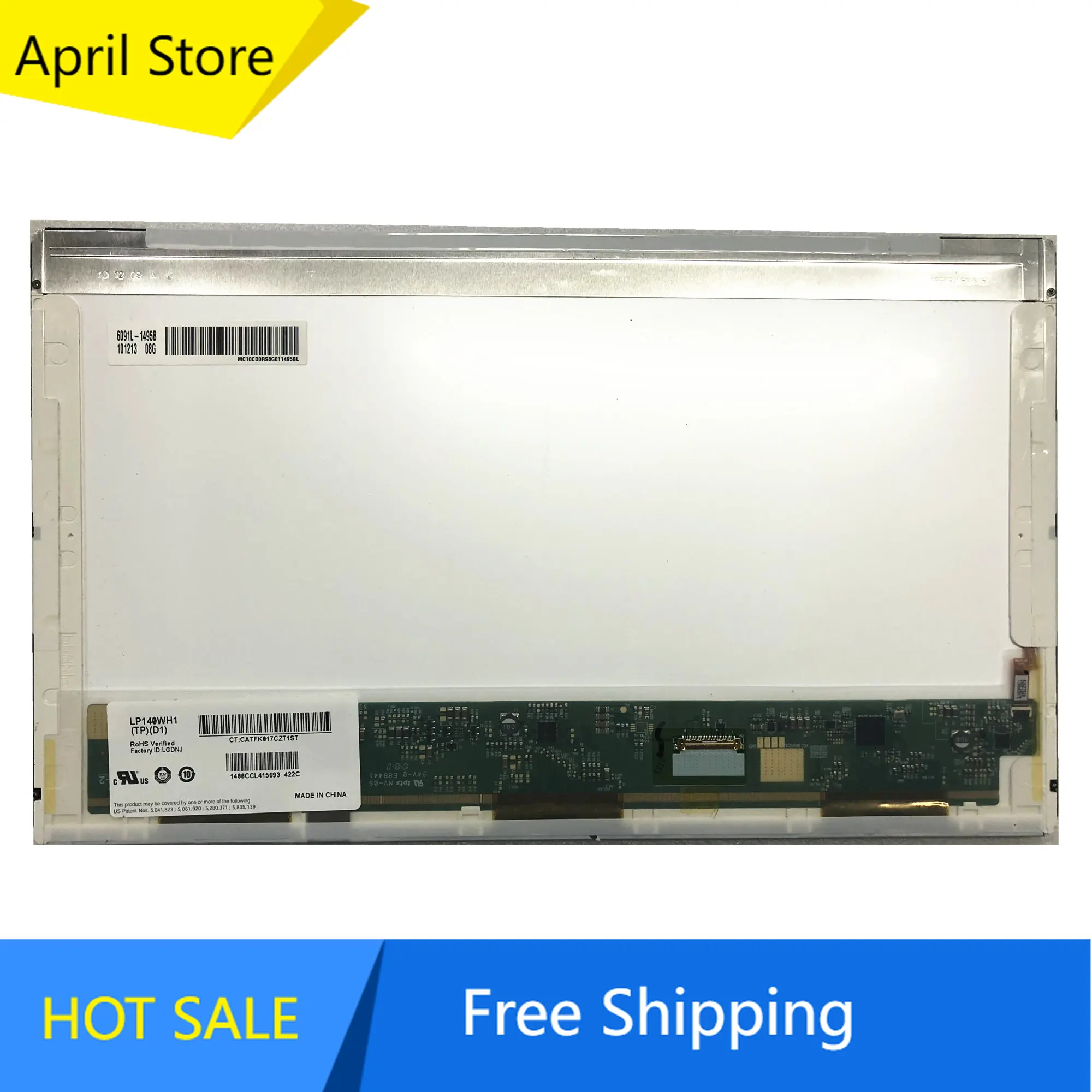 LP140WH1-TPD1 Fit B140XW01 V.4 фотографический ЖК-экран ноутбука 1366*768 EDP 30 контактов