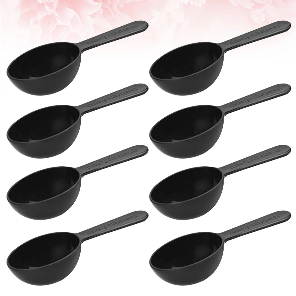 

Coffee Scoop Spoon Tablespoon Measuring Ground Scooper Black Scoops Bean