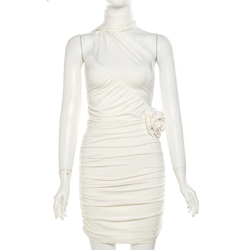 Женское летнее мини-платье в европейском и американском стиле