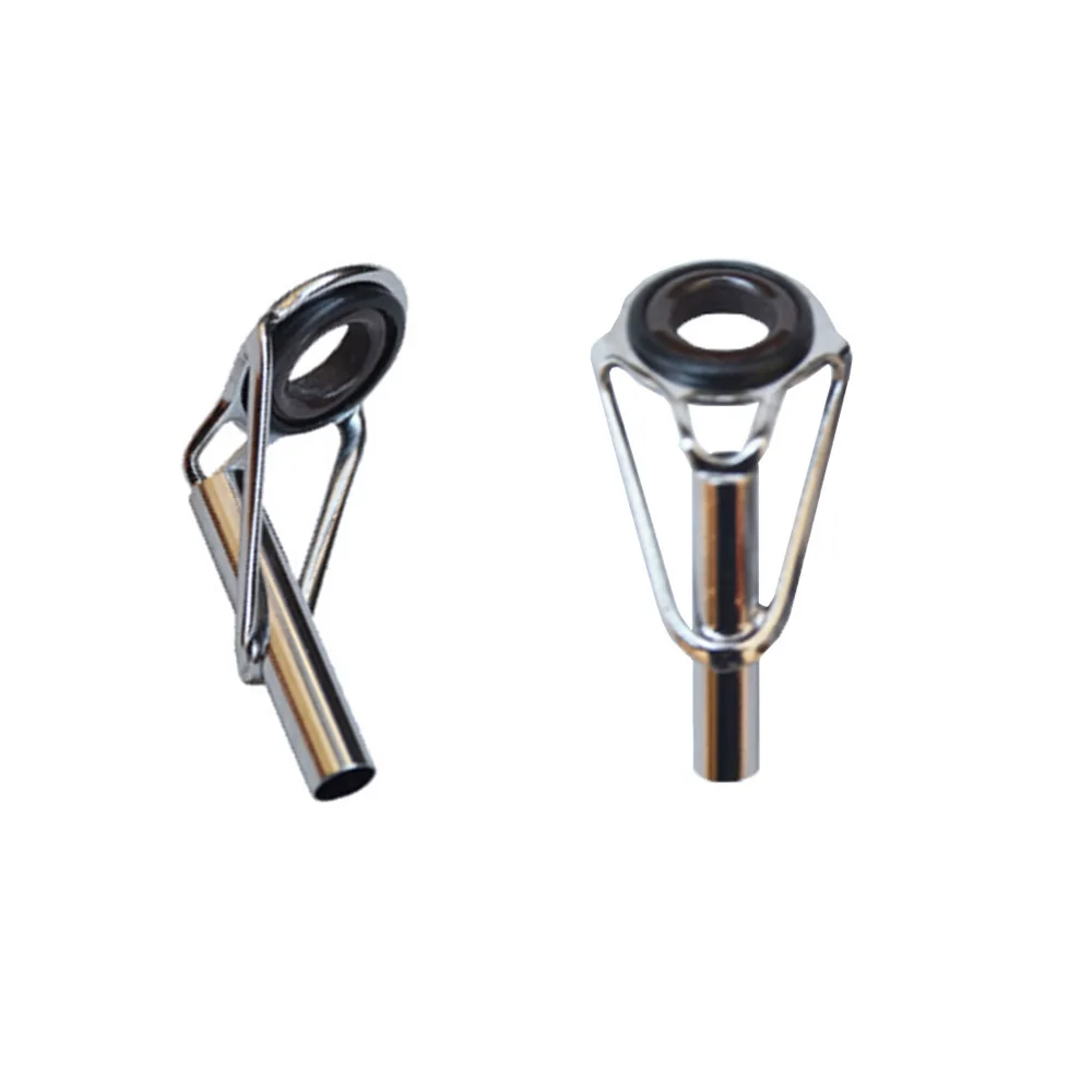 8pcs Stainless Steel Fishing Rod Tip Ring Eye Guide with Ring Repair Kit 3 Styles for Enthusiast Outdoor Fishing Supplies 2022