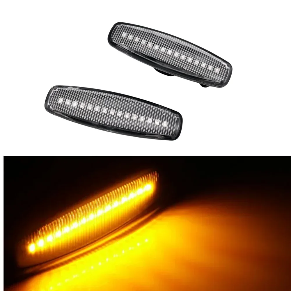 Динамический указатель поворота на крыле автомобильный светодиодный боковой