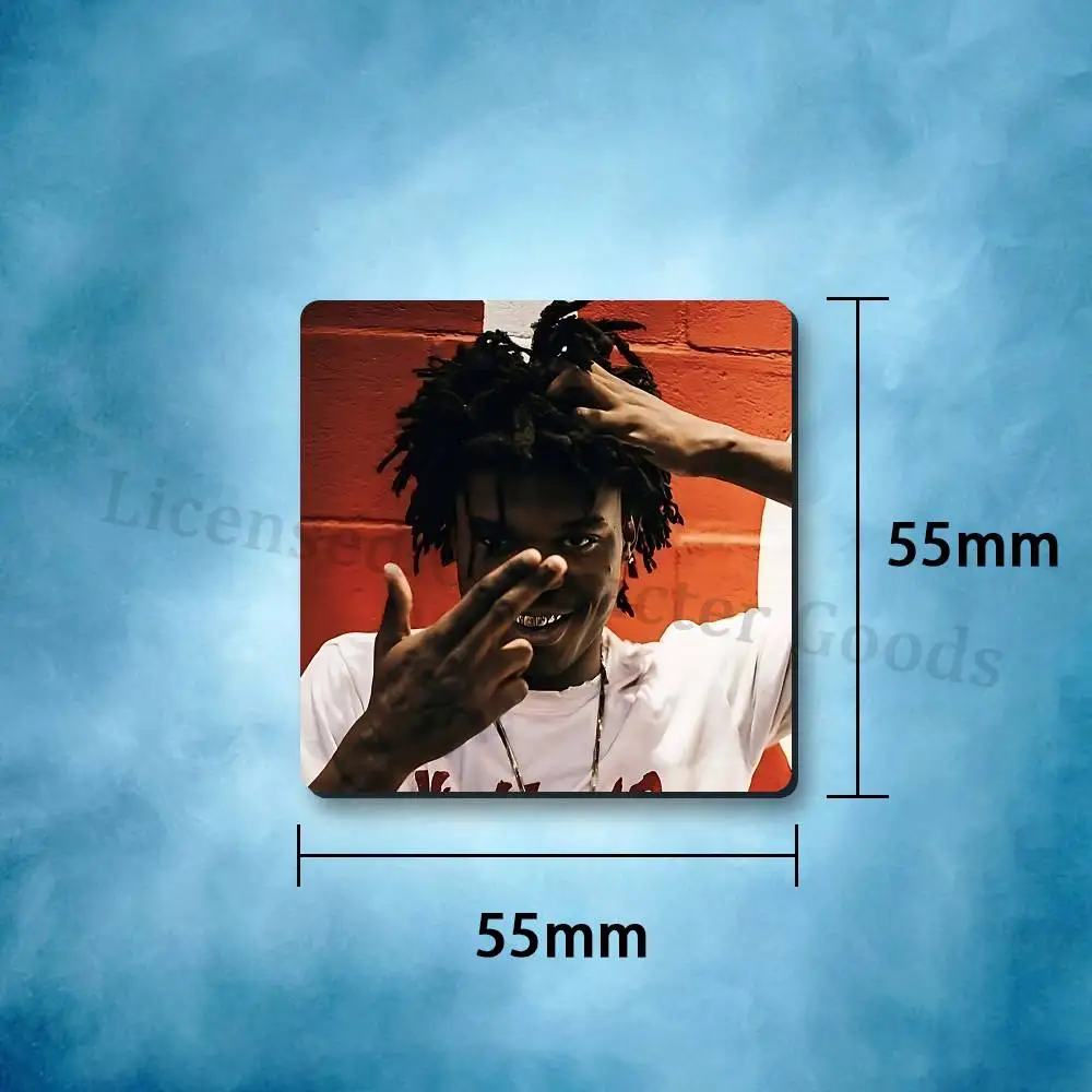 Магниты на холодильник Rapper L-Lucki: квадратные плитки с магнитными листами, напечатанные для декора, коллекционные, 55 мм (art.: 3920dc8e4671c) - 3920dc8e4671c