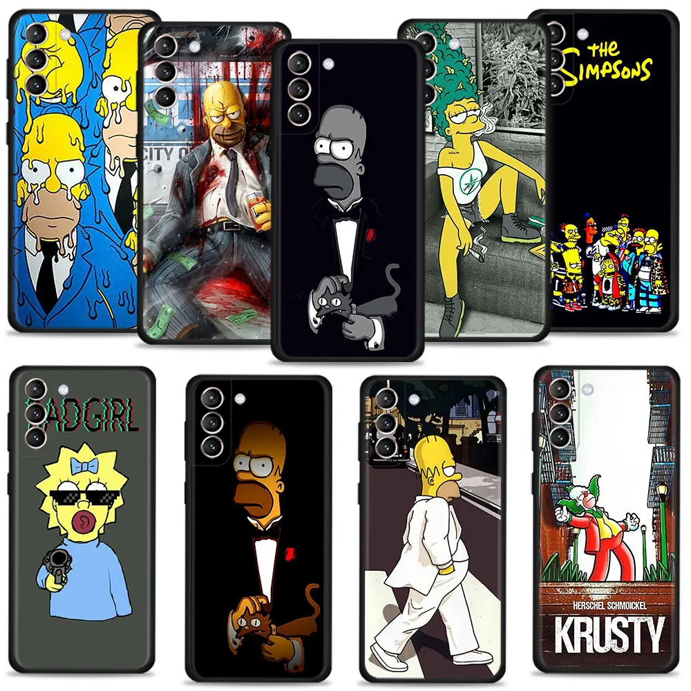 Силиконовый чехол для Samsung Galaxy S22 S21 S20 10 Plus S10 S8 S9 S10e