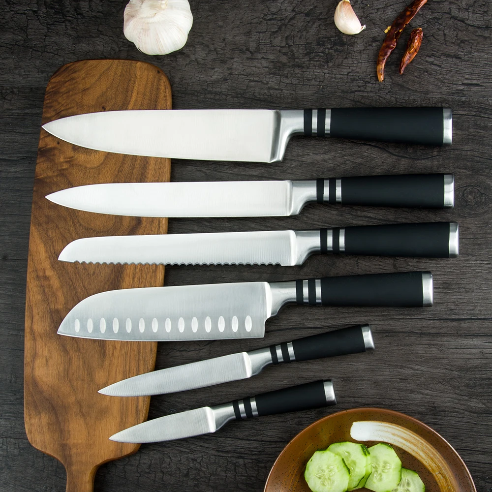 Набор кухонных ножей из нержавеющей стали 6 шт. |
