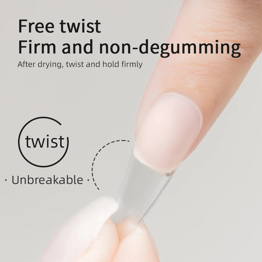 RS NAIL 10 г Клейкий гель для накладных кончиков ногтей наращивания Супер прочный