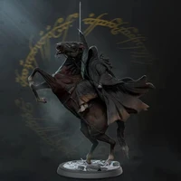 resin figure undead knight 124 scale miniatures diy assemble model kit unassembled diorama and unpainted statuettes hobby toys