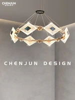 luxury lamp living room chandelier upscale atmosphere shell bedroom hall main lamp creative personality designer dining rm lamp