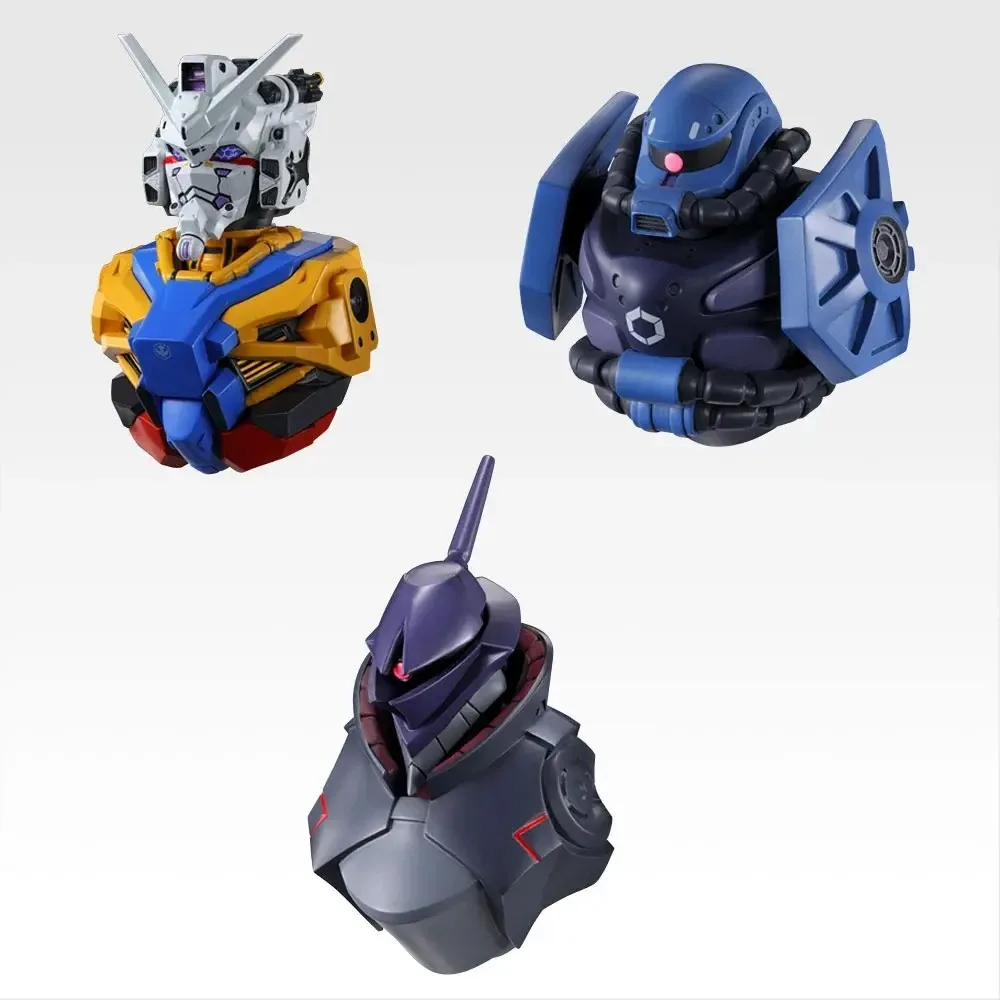 Фото Оригинальная фигурка BANDAI Ichiban Kuji Mobile Suit Gundam GQuuuuuuX White Gundam GFreD Sharia Bull Red Gundam в наличии, модель аниме-персонажа №5
