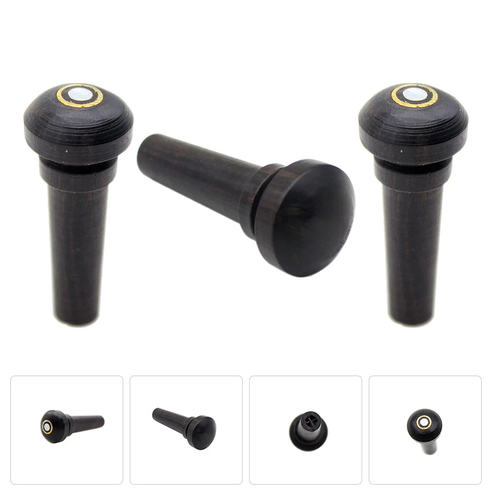 

Violin Tuning Peg Pegs String Tailpiece Tuner Ebony Keys Bridge Tail Heads Tune Fine Part Acoustic Wood Fiddle Endpin Screw