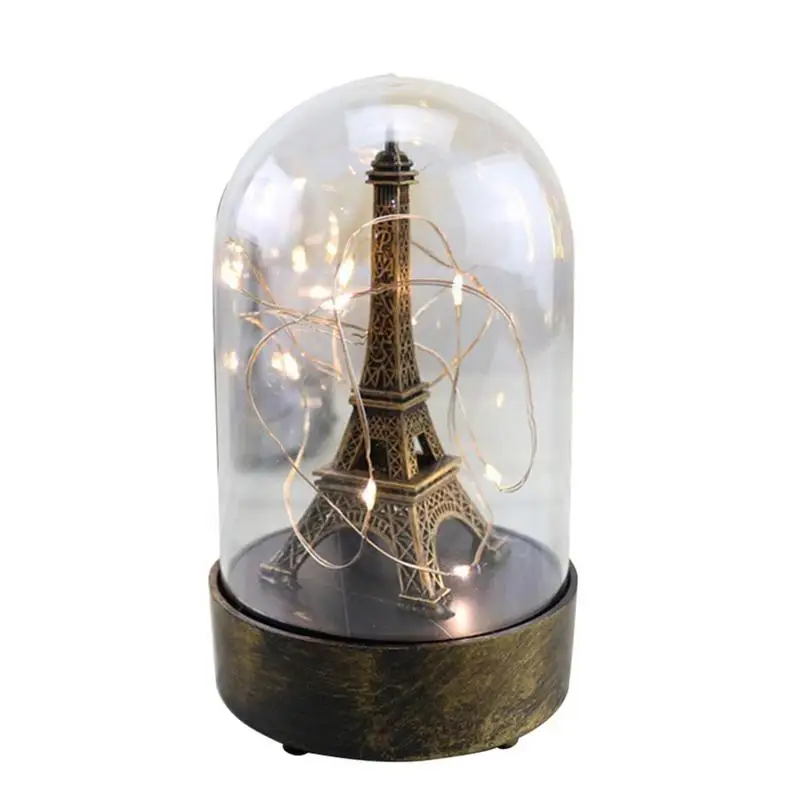 

Парижская башня, стеклянный купол, романтическая инновационная Ночная лампа для украшения Дня Святого Валентина, подруги, дня рождения