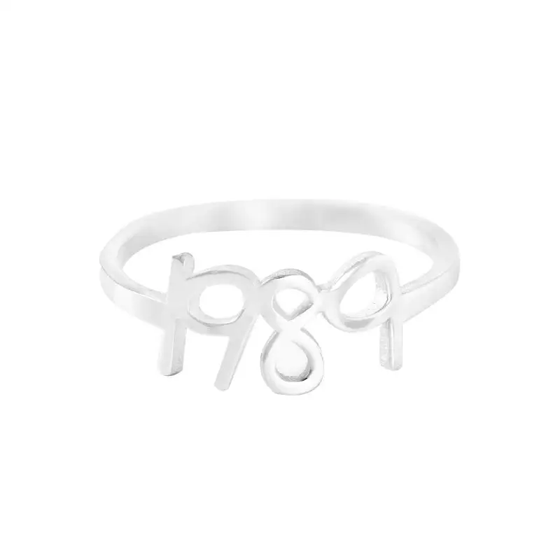 Цифровое кольцо из нержавеющей стали Открытое со знаками Зодиака подарок на день