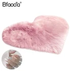 Подставка для рук в форме сердца для ногтей подушка для дизайна ногтей фон для фотосъемки искусственная шерсть пушистая 30*40 см ортопедические подушки