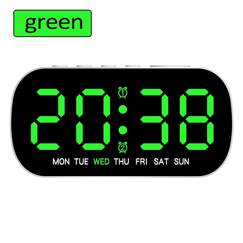 

Цифровые настольные часы-будильник