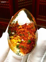 natural colorful phantom quartz clear pendant 41 827 419 7mm brazil women man rare yellow jewelry genuine phantom aaaaaa